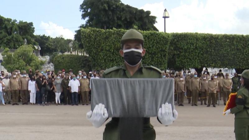 Rinden tributo a General de Brigada Diego Cobas Sanz