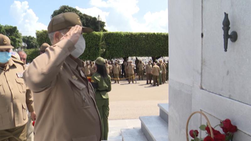 Rinden tributo a General de Brigada Diego Cobas Sanz
